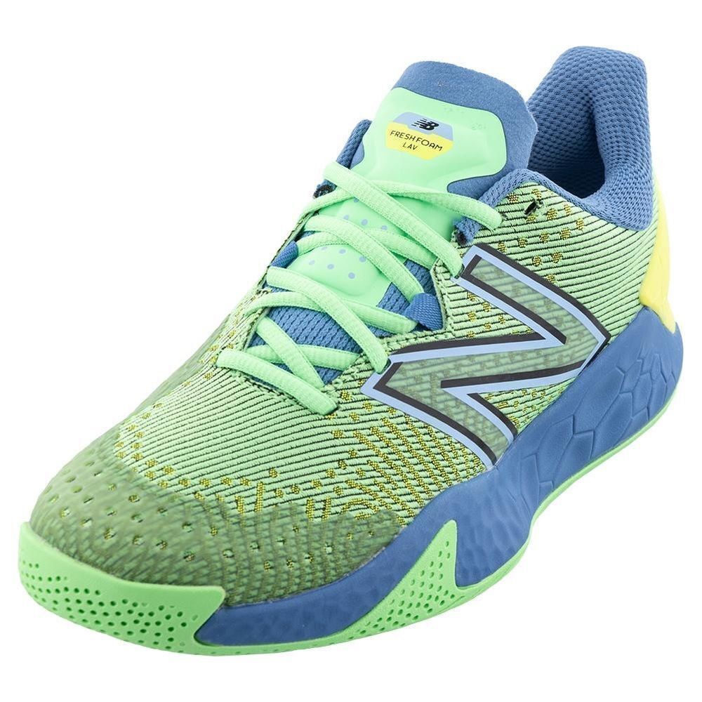 New Balance Fresh Foam X Lav Tennis Shoes Electric Jade/Heritage Blue‎ Si Nwt